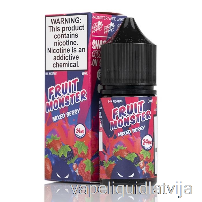 Jaukts Ogu - Augļu Monstru Sāļi - 30ml 48mg Vape šķidrums